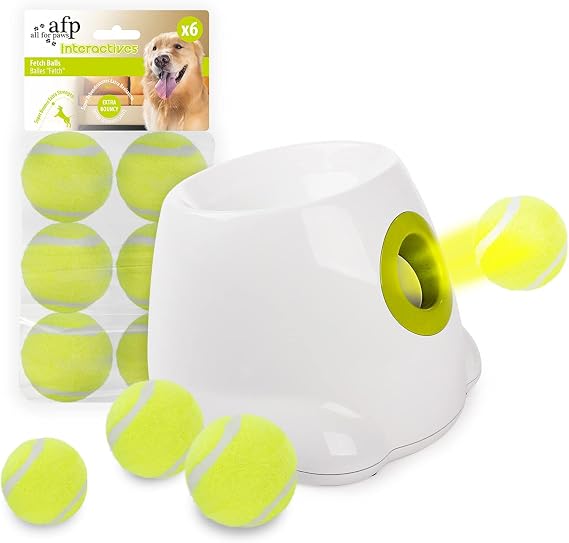 Dog Ball Launcher with Ball Refills