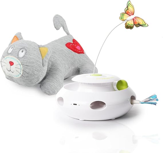 Cat Heartbeat Toy with 3 in1 Cat Toys