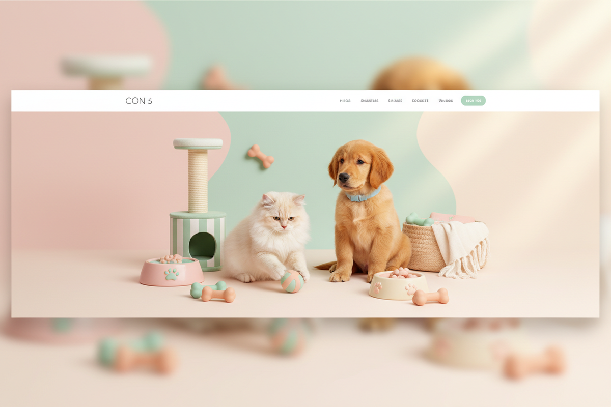宠物用品商店轮播图